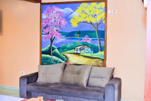 Zona de estar de Palmas Park Hotel y Restaurant