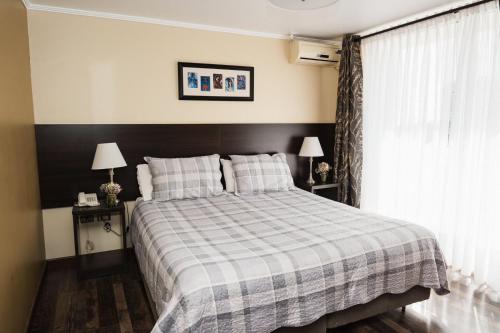 Hotel & Spa Las Taguasにあるベッド