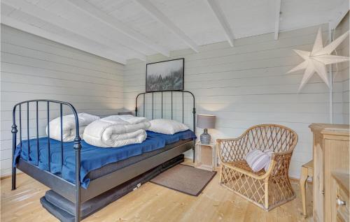 Postel nebo postele na pokoji v ubytování Stunning Home In Vig With Wifi