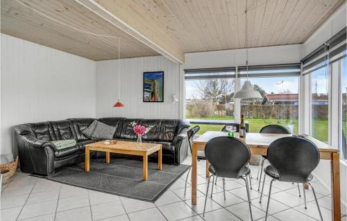 Posezení v ubytování Holiday Home Lærkemose Iv