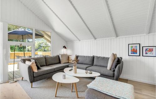 Χώρος καθιστικού στο Holiday Home Blåvand Strand Blåvand X