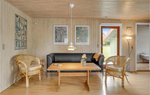 Χώρος καθιστικού στο Holiday Home Poppelvænget Hejls Ix
