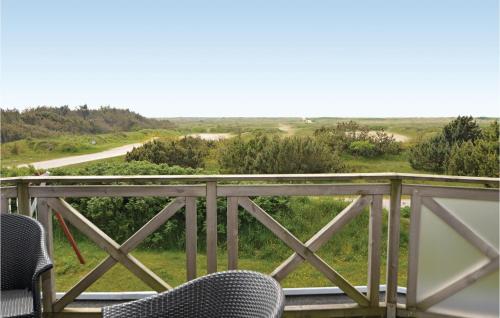 Un balcon sau o terasă la Holiday Home Blåvand Strand Blåvand Vi