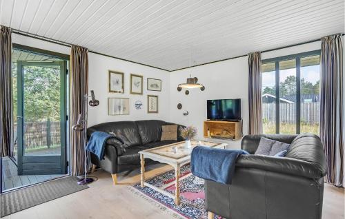 TV a/nebo společenská místnost v ubytování Holiday Home Ved Volden Blåvand