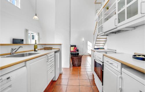 Dapur atau dapur kecil di Blåvandslyst