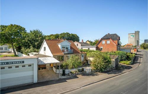 an aerial view of a residential neighbourhood with houses at Cozy Home In Stubbekøbing With Kitchen in Stubbekøbing