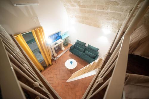 Khu vực ghế ngồi tại Vecchia Mottola Albergo Diffuso