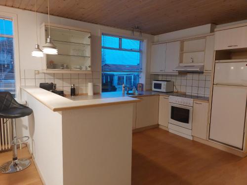 Kuchyň nebo kuchyňský kout v ubytování Venos home