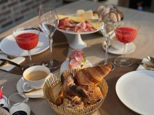Essen im Bed & Breakfast oder in der Nähe