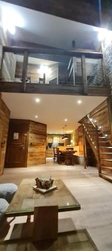 Posezení v ubytování Refuge du Montagnard ARCS 1950