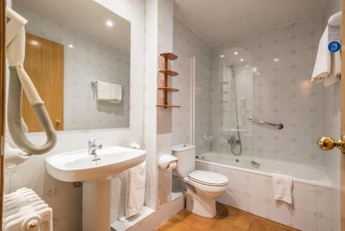 Kúpeľňa v ubytovaní Riu Nere Mountain Apartments