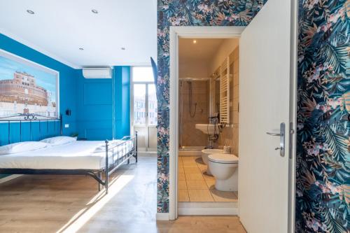 Kylpyhuone majoituspaikassa [SAN PIETRO 5 STELLE] Prestigious rooms