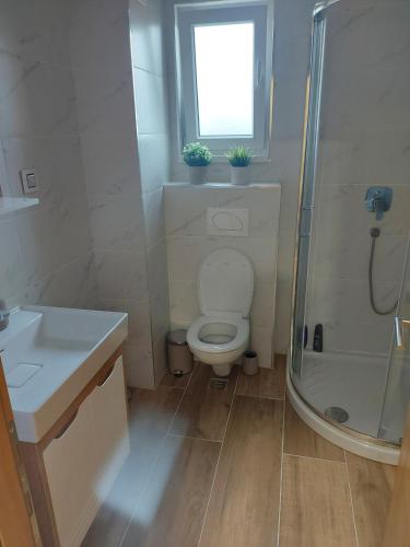 Kopalnica v nastanitvi Sky View apartman Zlatibor