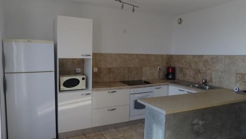 Dapur atau dapur kecil di Résidence Pascal Paoli Fior di Mare