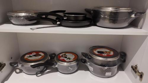 Cucina o angolo cottura di Ideal Appart la Marsa Jade Résidence de Luxe