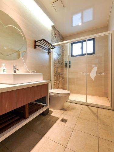 Un baño de 好室一庒House in field宜蘭獨棟平房民宿 可包棟