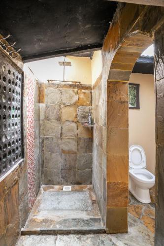 Ένα μπάνιο στο Punda Milias Lodge