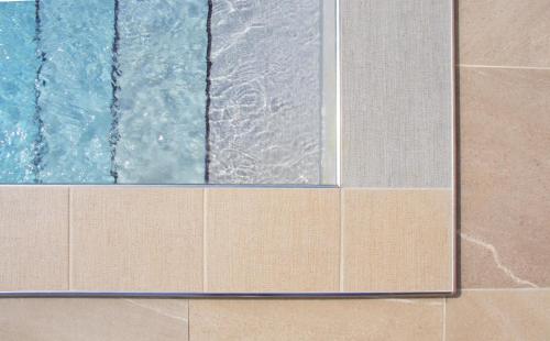 a close up of a swimming pool at Residence Gli Ulivi in Castel di Lama