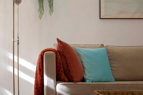 Ruang duduk di Apartamentos Turísticos Lobelia Suites