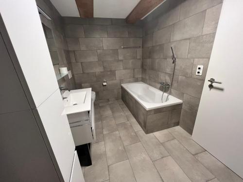 Idyllischer Bauernhof mit Charmeにあるバスルーム