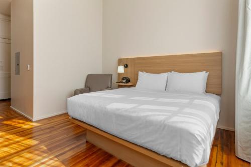 Ένα ή περισσότερα κρεβάτια σε δωμάτιο στο Inn at Blackstone