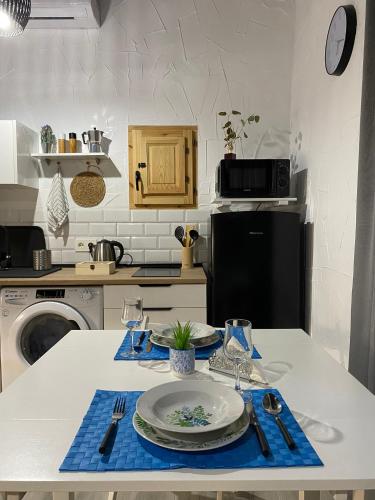 Una cocina o zona de cocina en Apartamento Jerez Sherry