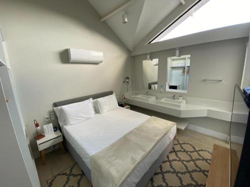 Katil atau katil-katil dalam bilik di Carpe Diem Hotel Duplex