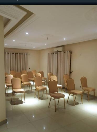 Posezení v ubytování Bois vert Hôtel