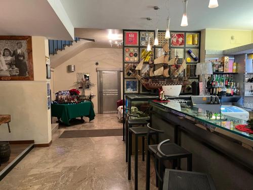 Zona de estar de Hotel Sporting Brugherio