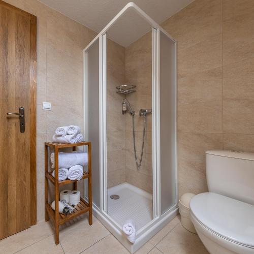 Ένα μπάνιο στο Apartmány Pod Chopkom