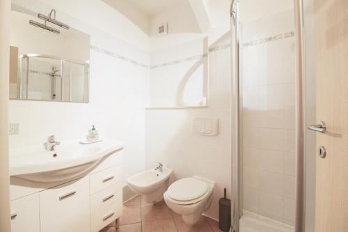 A bathroom at Casa Giovanetti