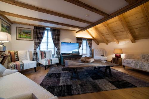 Posezení v ubytování Hotel Olden