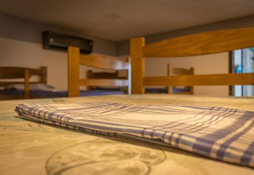 Cama o camas de una habitación en Massambaba Hostel