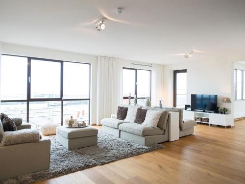 Luxury apartment with a view over the North Sea