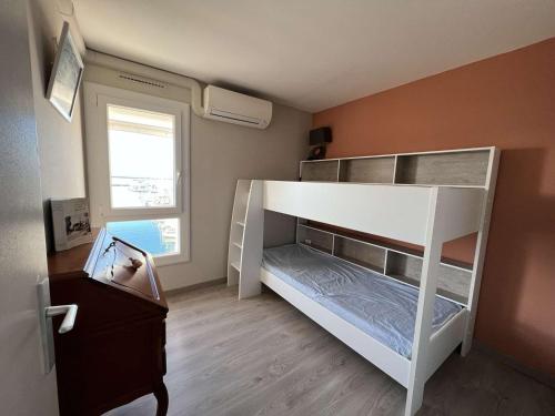 Posteľ alebo postele v izbe v ubytovaní Superbe T3, Clim, Parking, Proche Plage et Commerces - FR-1-702-1
