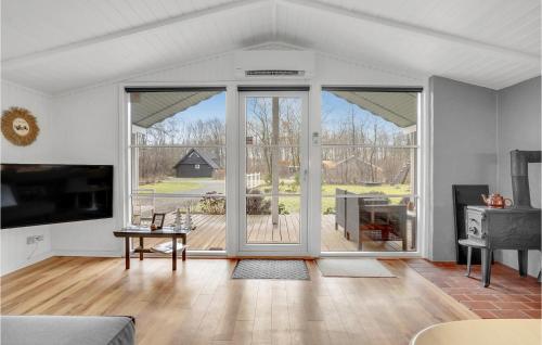 Posezení v ubytování Three-Bedroom Holiday Home In Toftlund