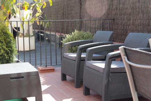 Khu vực ghế ngồi tại Amra Barcelona Gran Via