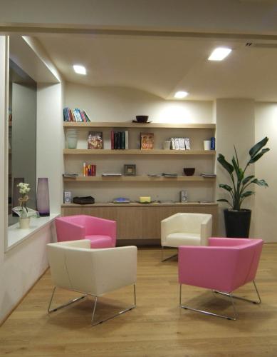 Dapur atau dapur kecil di Hotel Touring