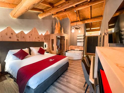 Postel nebo postele na pokoji v ubytování Francesin Active Hotel
