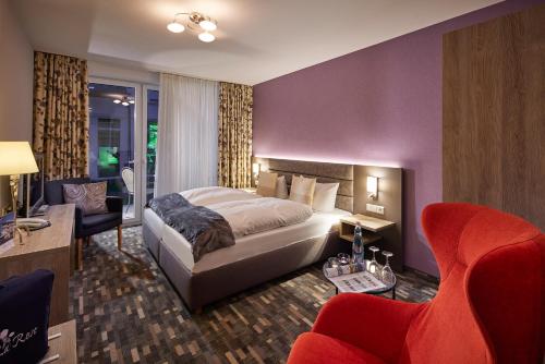 Postel nebo postele na pokoji v ubytování WILLINO Privathotel