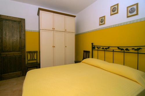 Katil atau katil-katil dalam bilik di Agriturismo La Fattoria