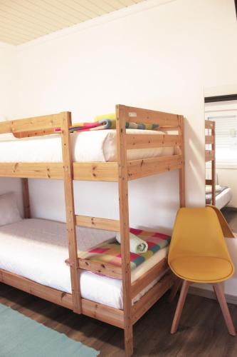 Ένα ή περισσότερα κρεβάτια σε δωμάτιο στο Granny´s Guesthouse