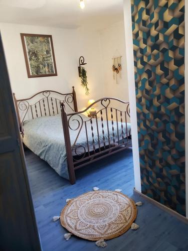 Säng eller sängar i ett rum på La Renaissance 50m2 - Indépendant & terrasse