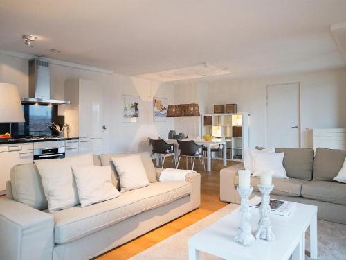 Modern apartment with Scheveningen harbor view