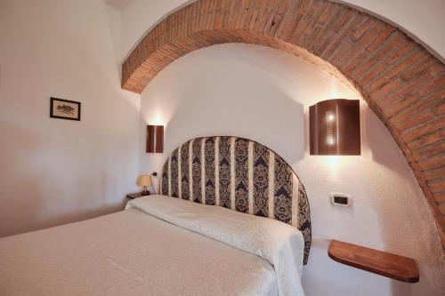 Postel nebo postele na pokoji v ubytování Agriturismo Pavone