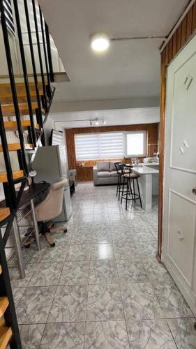 Una cocina o zona de cocina en Dúplex Los Mañios