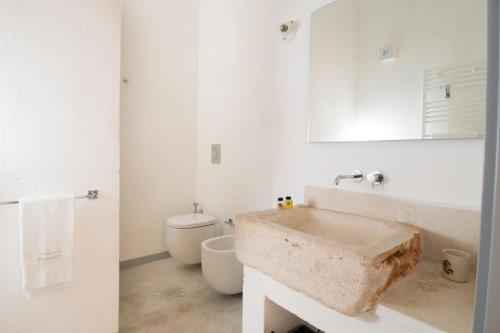 Koupelna v ubytování Masseria Spesseto