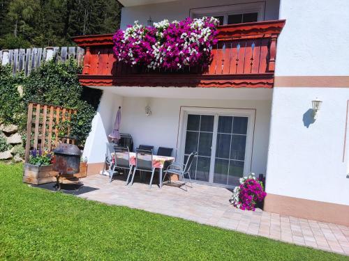 Jardín al aire libre en Ferienwohnung Michaela