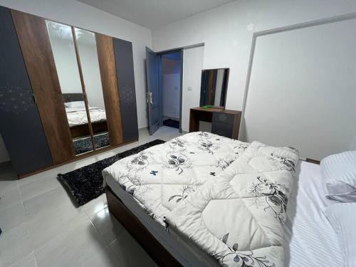 Katil atau katil-katil dalam bilik di Luxury and Cheapest Apartment