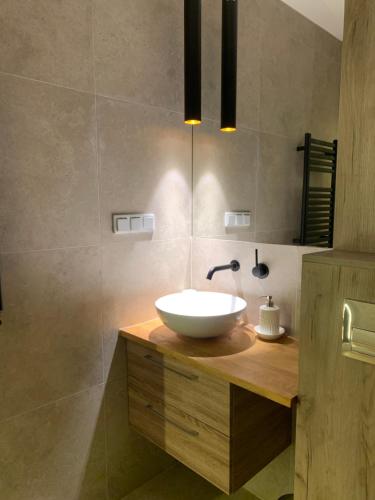 Kúpeľňa v ubytovaní Moderno Apartament